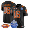 Men's Clemson Tigers 2024 ACC Championship Patch Vapor Limited Jersey - All Stitched