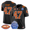 Men's Clemson Tigers 2024 ACC Championship Patch Vapor Limited Jersey - All Stitched