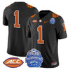 Men's Clemson Tigers 2024 ACC Championship Patch Vapor Limited Jersey - All Stitched