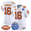 Men's Clemson Tigers 2024 ACC Championship Patch Vapor Limited Jersey - All Stitched