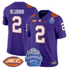 Men's Clemson Tigers 2024 ACC Championship Patch Vapor Limited Jersey - All Stitched