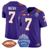 Men's Clemson Tigers 2024 ACC Championship Patch Vapor Limited Jersey - All Stitched