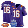 Men's Clemson Tigers 2024 ACC Championship Patch Vapor Limited Jersey - All Stitched