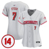 Women's Cincinnati Reds Pete Rose Patch Vapor Premier Limited Jersey - All Stitched