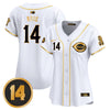 Women's Cincinnati Reds Pete Rose Patch Vapor Premier Limited Jersey - All Stitched