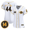 Women's Cincinnati Reds Pete Rose Patch Vapor Premier Limited Jersey - All Stitched