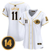 Women's Cincinnati Reds Pete Rose Patch Vapor Premier Limited Jersey - All Stitched