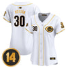Women's Cincinnati Reds Pete Rose Patch Vapor Premier Limited Jersey - All Stitched
