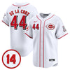 Men's Cincinnati Reds Pete Rose Patch Vapor Premier Limited Jersey - All Stitched