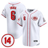Men's Cincinnati Reds Pete Rose Patch Vapor Premier Limited Jersey - All Stitched