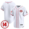 Men's Cincinnati Reds Pete Rose Patch Vapor Premier Limited Jersey - All Stitched