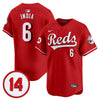 Men's Cincinnati Reds Pete Rose Patch Vapor Premier Limited Jersey - All Stitched