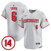 Men's Cincinnati Reds Pete Rose Patch Vapor Premier Limited Jersey - All Stitched