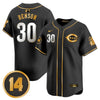 Men's Cincinnati Reds Pete Rose Patch Vapor Premier Limited Jersey - All Stitched