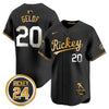 Men's Oakland Athletics Rickey Tribute style Vapor Premier Limited Jersey - All Stitched
