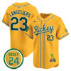 Men's Oakland Athletics Rickey Tribute style Vapor Premier Limited Jersey - All Stitched