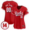 Cincinnati Reds Pete Rose Patch Vapor Premier Limited Custom Jersey - All Stitched