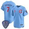 Men's Chicago Cubs Blue Alternate Vapor Premier Limited Jersey - All Stitched