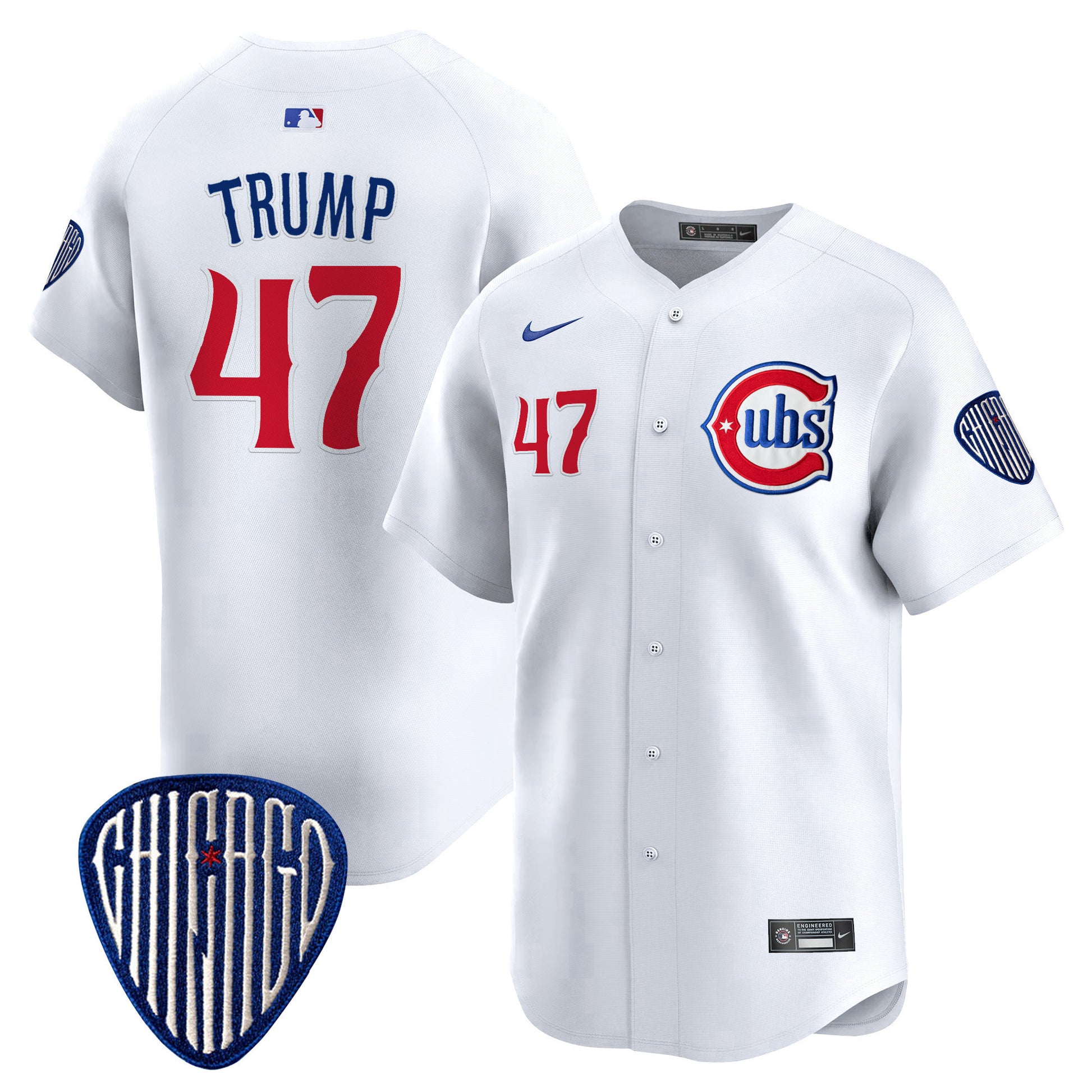 Men's Chicago Cubs Blue Alternate Vapor Premier Limited Jersey - All Stitched