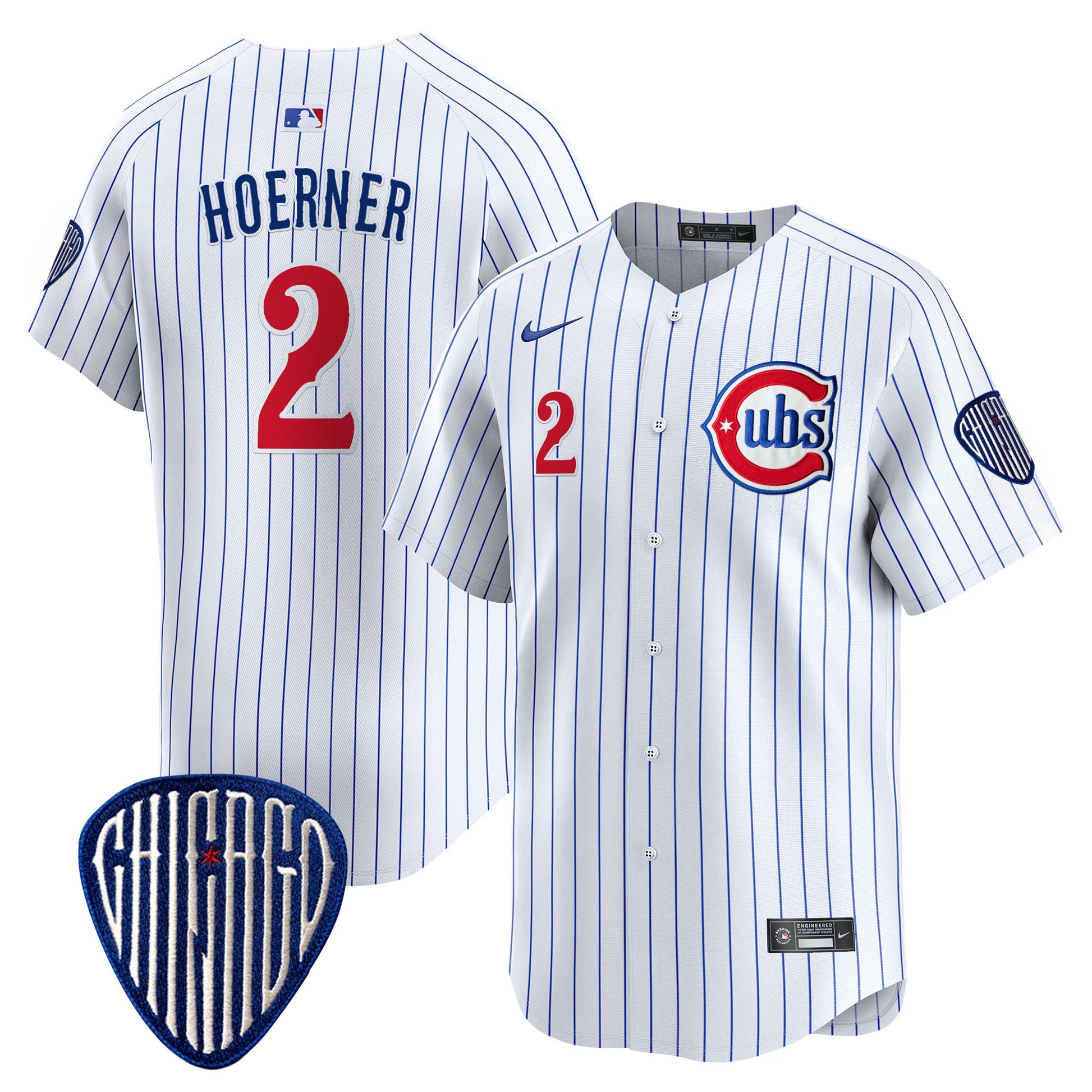 Men's Chicago Cubs Blue Alternate Vapor Premier Limited Jersey - All Stitched