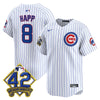 Men's Chicago Cubs 2025 Jackie Robinson Patch Vapor Premier Limited Jersey - All Stitched