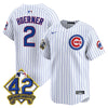 Men's Chicago Cubs 2025 Jackie Robinson Patch Vapor Premier Limited Jersey - All Stitched