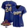 Women's Dodgers 2025 Gold Vapor Premier Limited Jersey - All Stitched