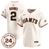 Men's San Francisco Giants 2025 Willie Mays Patch Vapor Premier Limited Jersey - All Stitched