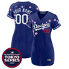 Dodgers Tokyo Series 2025 Baseball Custom Dress - Stitched