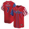 Men's Phillies 2025 Independence Day Vapor Premier Limited Jersey - All Stitched