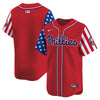 Men's Phillies 2025 Independence Day Vapor Premier Limited Jersey - All Stitched