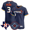 Men's Houston Astros 2025 City Connect Texas Patch Vapor Premier Elite Jersey - All Stitched