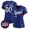 Dodgers Tokyo Series 2025 Vapor Premier Limited Custom Jersey - Stitched
