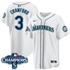 Seattle Mariners 2025 AL West Division Champions Jersey - All Stitched