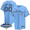 Custom Toronto Blue Jays AL East Division Champions Jersey - All Stitched