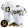 Los Angeles Dodgers 2025 National League Champions Jersey - All Stitched
