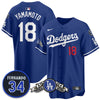 Los Angeles Dodgers 2025 National League Champions Jersey - All Stitched
