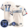 Los Angeles Dodgers 2025 National League Champions Jersey - All Stitched