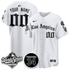 Los Angeles Dodgers 2025 Gothic NL Champions Jersey - All Stitched