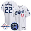 Los Angeles Dodgers 2025 NL Champions Jersey - All Stitched