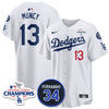 Los Angeles Dodgers 2025 NL Champions Jersey - All Stitched