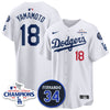 Los Angeles Dodgers 2025 NL Champions Jersey - All Stitched