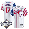 Men's Dodgers 2025 World Series Vapor Premier Limited Jersey - American Style - All Stitched