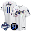 Los Angeles Dodgers Tokyo 2025 World Series Champions Jersey - All Stitched