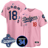 Los Angeles Dodgers Tokyo 2025 World Series Champions Jersey - All Stitched