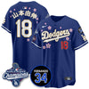 Los Angeles Dodgers Tokyo 2025 World Series Champions Jersey - All Stitched