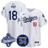 Los Angeles Dodgers 2025 World Series Champions Jersey - All Stitched