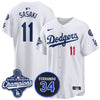 Los Angeles Dodgers 2025 World Series Champions Jersey - All Stitched