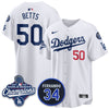 Los Angeles Dodgers 2025 World Series Champions Jersey - All Stitched