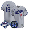 Los Angeles Dodgers 2025 World Series Champions Jersey - All Stitched